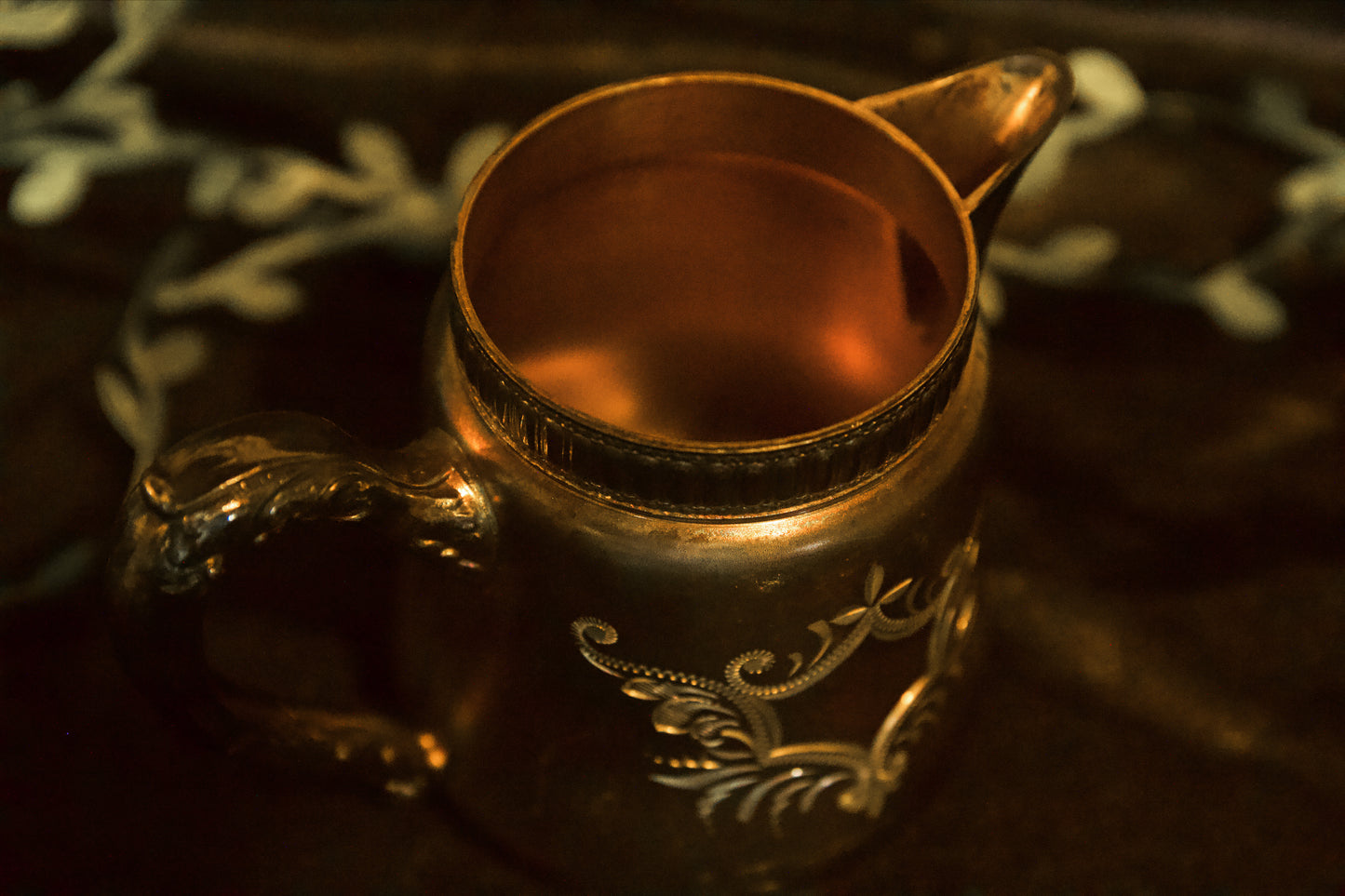 Vintage Rainbow Silver Tea Set