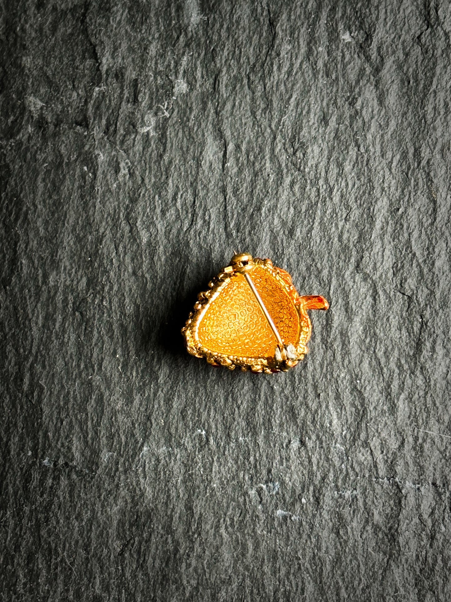 Mini Crystal Strawberry Pin